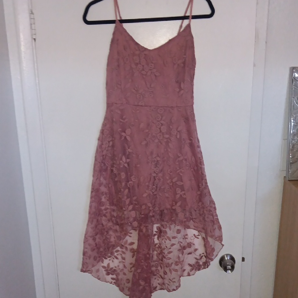 Lace Dusty Pink Dress
